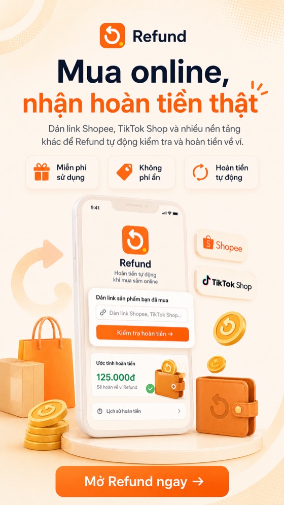 Refund — hoàn tiền tự động