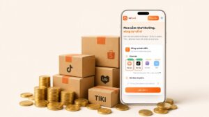 Hoàn tiền mua sỉ bán lại với app Refund