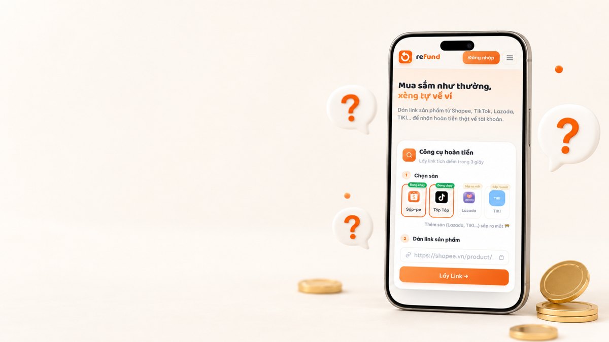 Tổng hợp câu hỏi thường gặp về hoàn tiền Refund